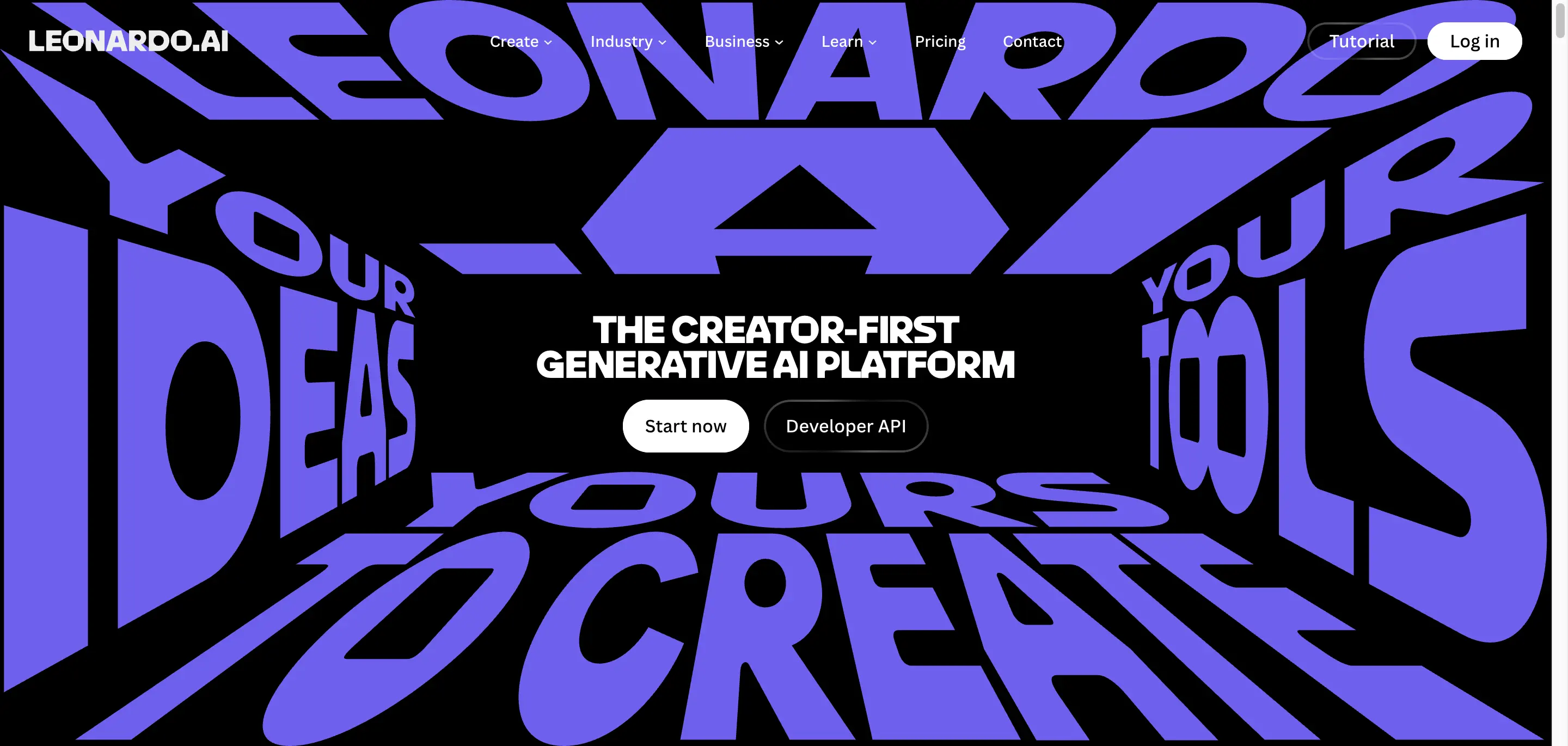 Leonardo AI AI Image Generator product screenshot