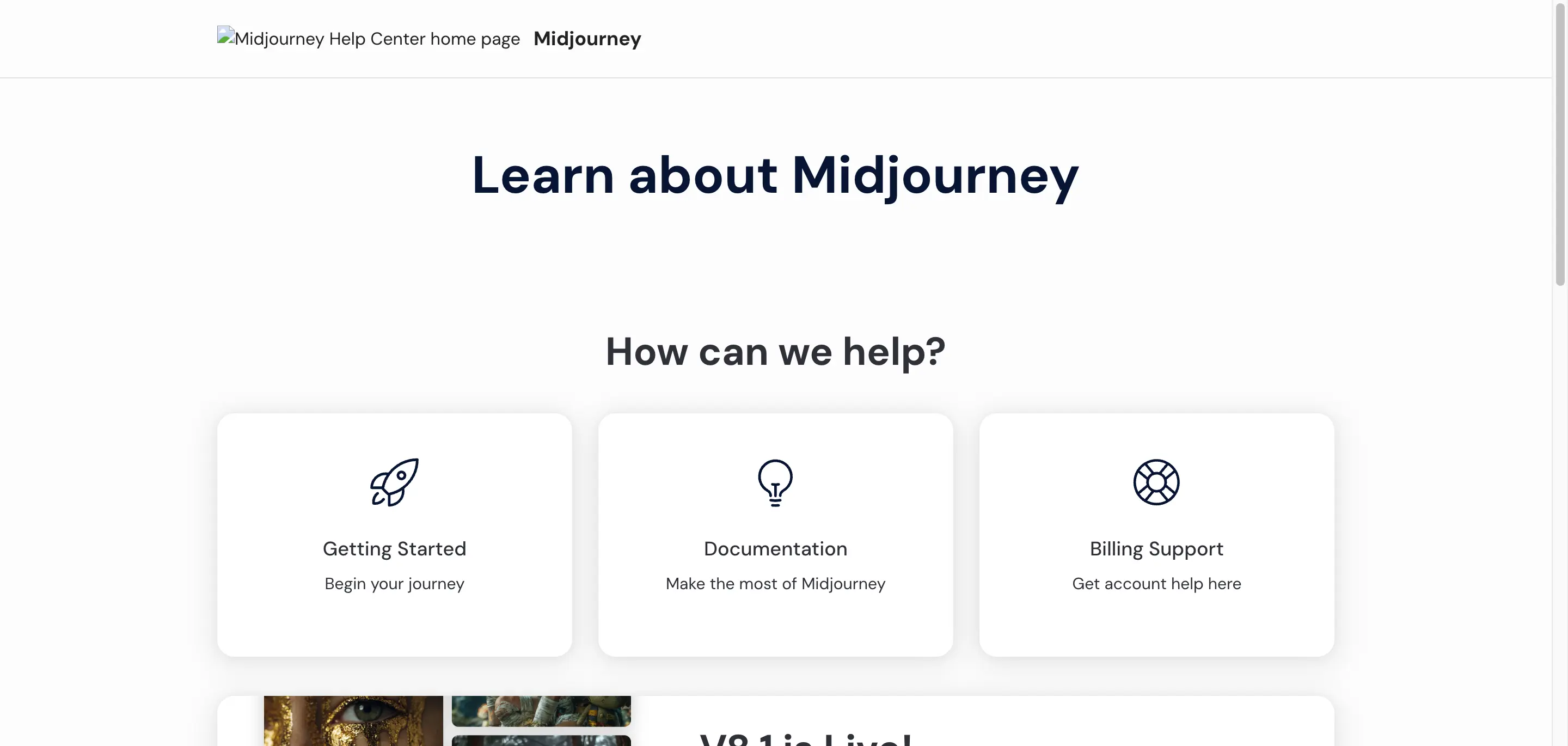 Midjourney AI Image Generator product screenshot